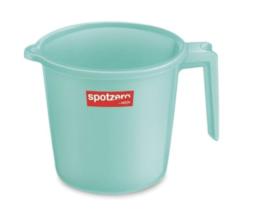 Spotzero By Milton New Plastic Mug, 1.5 litres, Medium, Aqua Green